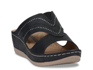 Сандалии Good Choice Johanna Wedge Sandal, черный