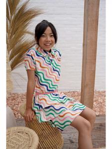 Юбка BNosy, цвет orange/grün/creme