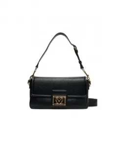 Сумка через плечо с логотипом. Love Moschino, черный