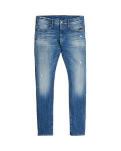 Узкие джинсы G-STAR, Blue denim