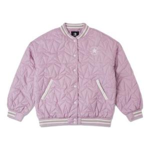 Куртка rpc padded baseball jacket 'pink' Converse, розовый