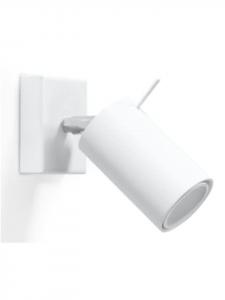 Nice Lamps Настенный светильник ETNA белого цвета, высота 8 см