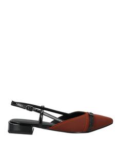 Балетки Daniele Ancarani, коричневый