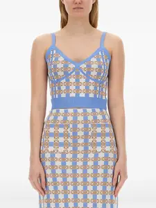 Топ Cypre в клетку Baum Und Pferdgarten, синий