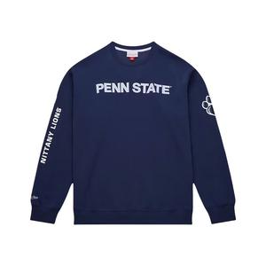 Mitchell Ness Толстовка Mitchell & Ness Navy Penn State Nittany Lions There & Back мужская marine blue