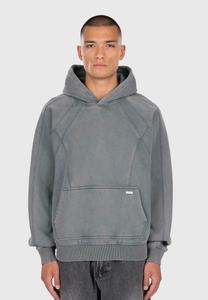 Худи Dropsize Hoodie, Acid Washed Grey/Grey