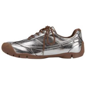 Износостойкие и легкие низкие повседневные туфли унисекс Untitlab, Silver