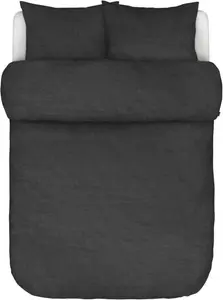 Наволочка льняная , односпальная, Valka, цвет антрацит, размер 40х40 Marc O'Polo
