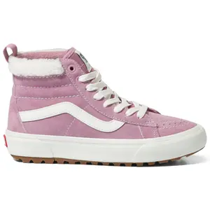 Женские замшевые повседневные туфли Sk8-Hi MTE-1 Vans, Suede/Sherpa Lilas