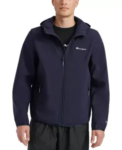 Мужская легкая спортивная куртка-шелл с капюшоном Champion, синий