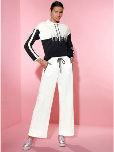 Creation L Толстовка черного и кремового цвета