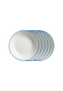 Голубые суповые тарелки adela ø 20 см 6 шт Adela Ritzenhoff & Breker