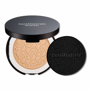 Оригинальная прессованная пудра-основа без талька, минеральная, SPF 15 bareMinerals, Golden Medium 14 (for light warm skin with a subtle peach hue​)