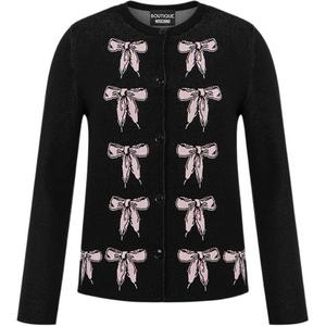 MOSCHINO Топ женский черный