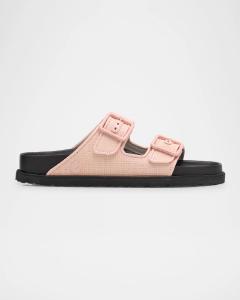 Сандалии Milano из рафии с двойной пряжкой 1774 Birkenstock, цвет Chintz Rose