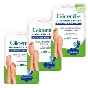Питательная маска для ног и ногтей, Glicemille