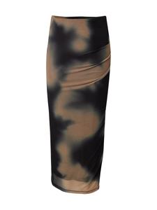 Юбка EDITED Marika, коричневый