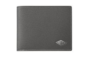 Кардхолдер Cartier Grain из телячьей кожи, женский кошелек серый