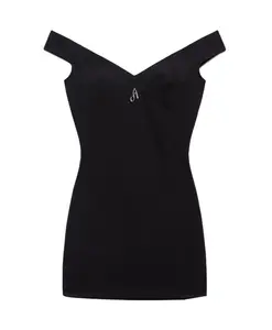 Черное мини-платье Брайанны Aniye By, черный