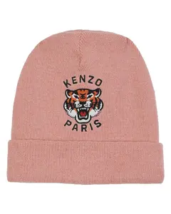 Унисекс шапка из полиэстера Kenzo Kids, красный