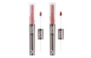 Двойной стойкий блеск для губ с зеркальным эффектом, легко наносится, натуральный оттенок, 4,4 г*2 CHIOTURE