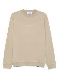 Толстовка с логотипом 6100018 Stone Island, нейтральный
