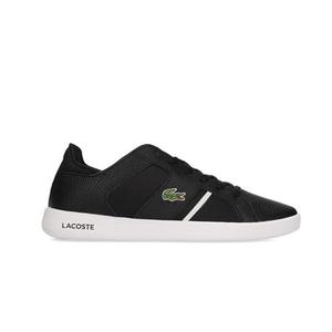 Novas 120 1 sma мужские мужские/белые кроссовки Lacoste, черный