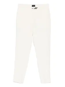 Брюки с застёжкой на пуговицы Fay Kids, слоновая кость