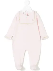 Пижама с воротником-нагрудником с оборками Tartine Et Chocolat, розовый