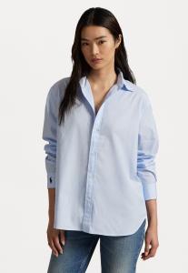 Блуза Polo Ralph Lauren OVERSIZE FIT COTTON SHIRT, Light Blue