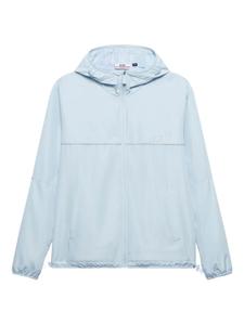 Ветровка с аппликацией логотипа GCDS, синий