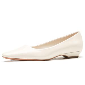 GOSO Женские повседневные туфли на плоской подошве экрю, цвет Ecru