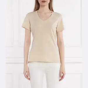 Футболка стандартного кроя SS vn slubby Guess, бежевый