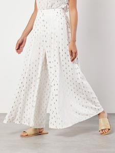 Apricot Брюки Marlene бело-золотого цвета