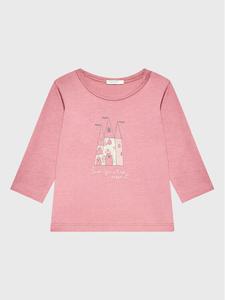 Блуза стандартного кроя United Colors Of Benetton, розовый