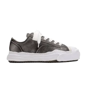 Кроссовки Maison Mihara Yasuhiro Hank OG Sole Brushed Shrink Leather Low 'Black', черный