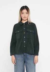 Блуза Pieces PCEFFI SHIRT, Scarab/Dark Green