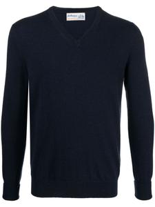 Кашемировый джемпер с V-образным вырезом Ballantyne, синий