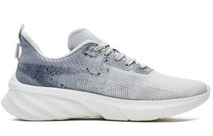 Кроссовки для бега Qi Tan Lite 2.0 мужские с низким верхом Oak Bud белый/серый карандаши Erke