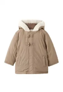 Детское зимнее пальто Mango Kids, Sand