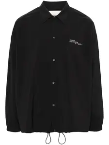 Куртка на кнопках с логотипом Studio Nicholson, черный