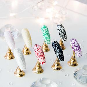 MollyLac красный лак для стемпинга 10 мл № 5