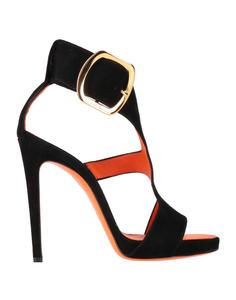 Сандалии Santoni, черный