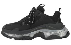 Кроссовки Balenciaga Triple S Clear Sole Black Ivory Women's