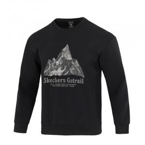 Спортивный свитшот Men's Skechers, черный