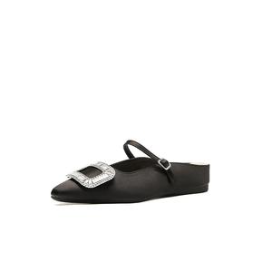 Сандалии женские с закрытым носком, нескользящие и устойчивые к запахам Varib, Black