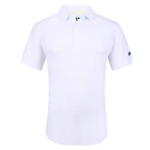 Мужская футболка-поло Tom Baine Performance Solid Four-Way Stretch Golf Polo, белый
