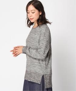 Уютная толстовка L.L.Bean, с разрезом по низу, меланжевая, стандартный американский крой.