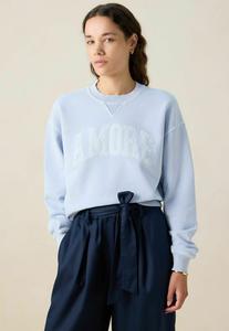 Толстовка Sissy-Boy MIT ARTWORK-PRINT , L Blauw/Light Blue