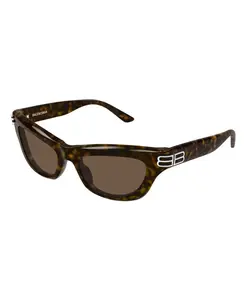 Солнцезащитные очки BB0430S Balenciaga, коричневый